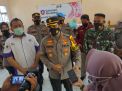Sehari, Polresta Mojokerto Berkolaborasi Bersama Dinkes Vaksinasi 1000 Pelajar