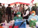 Forkopimda Jatim Melaksanakan Vaksinasi Tahap 2 di Islamic Center Surabaya