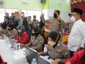 Kapolda Jatim Cek Vaksinasi Pelajar SMAN 1 Gresik