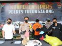 Kapolres Tulungagung Ungkap Modus dan  Identitas Pelaku Pembunuhan Di JLS