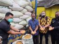 Satreskrim Polres Blitar Kota Kawal Bantuan Jagung dari Presiden RI untuk Suroto Peternak Asal Blitar