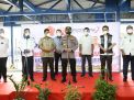 Tinjau Vaksinasi Buruh, Kapolri Minta Buruh Terus Kawal Program Pemerintah Wujudkan Herd Immunity