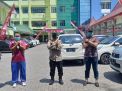 PATROLI RUTIN DI RUMAH SAKIT PARU, POLSEK SEMAMPIR ANTISIPASI UPAYA PENGAMBILAN PAKSA JASAD PASIEN COVID-19