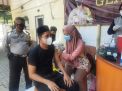 PERCEPATAN VAKSINASI HOME CARE VAKSIN DI POLSEK PABEAN CANTIKAN