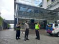 Gelar Patroli di Rumah Sakit Al Irsyad, Polsek Pabean Cantikan Antisipasi 3C dan Pengambilan Paksa Jasad Pasien Covid-19