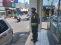 Personil Polsek Pabean Cantikan Lakukan Patroli ke Pertokoan Emas, Antisipasi Tindak Kriminalitas 3C