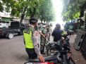 Polsek Pabean Cantikan Lakukan Operasi Yustisi Penertiban Masker di Jalan Waspada