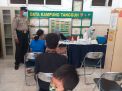 Polsek Pabean Cantikan Gelar Vaksinasi Untuk Masyarakat di Wilayah Perak Timur