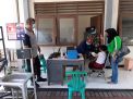 Polsek Pabean Cantikan Lakukan Pengamanan Vaksinasi Masyarakat Umum, Pastikan Kondisi Lancar Terkendali