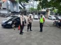 Personil Polsek Pabean Cantikan Lakukan Patroli Rumah Sakit, Pastikan Tidak Ada Pengambilan Paksa Jenazah Covid-19