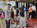 Polsek Pabean Cantikan Lakukan Pengamanan Ibadah Minggu, Pastikan Situasi Aman