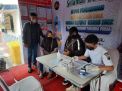 Polsek Pabean Cantikan Pantau Jalannya Vaksinasi di Jalan Bunguran, Pastikan Berjalan Lancar