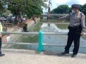 Polsek Pabean Cantikan Lakukan Kegiatan Patroli Debit Air di Sungai Kalimas, Terpantau Ketinggian Air Masih Dalam Batas Normal