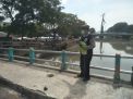 Polsek Pabean Cantikan antau Debit Air Sungai Kalimas, Situasi Terpantau Aman Terkendali