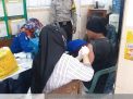 Polsek Pabean Cantikan Laksanakan Pengamanan dan Pemantauan Protokol Kesehatan Pada Giat Vaksinasi Untuk Masyarakat Umum