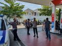 Polsek Pabean Cantikan Pantau Kewilayahan di SPBU Kedung Cowek, Antisipasi Adanya Tindak 3C