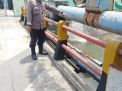 Polsek Krembangan Laksanakan Giat Pemantauan Pompa Air Tanjung Sadari, Terpantau Masih Debit Dalam Batas Normal