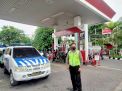 Polsek Pabean Cantikan Lakukan Giat Patroli Keamanan di SPBU, Sampaikan Pesan Waspada 3C Kepada Masyarakat