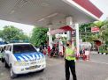 Polsek Pabean Cantikan Lakukan Patroli Rutin Antisipasi Adanya Lonjakan Antrian di SPBU