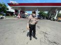 Polsek Pabean Cantikan Lakukan Patroli di SPBU, Terpantau Dalam Situasi Aman Terkendali