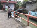 Polsek Krembangan Laksanakan Giat Pengecekan Debit Pompa Air di Jalan Tanjung Sadari, Terpantau Dalam Batas Normal