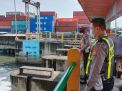 Polsek Asemowo Laksanakan Pengecekan Ketinggian Debit Air Sungai Waspada Potensi Banjir