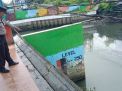 Polsek Asemrowo Cek Debit Air Sungai, Terpantau Dalam Batas Normal dan Tidak Ada Potensi Banjir