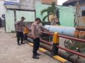 Polsek Krembangan Laksanakan Pemantuan Ketinggian Debit Pintu Air, Terpantau Dalam Batas Normal
