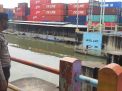 Polsek Asemrowo Cek Ketinggian Debit Air Sungai, Antisipasi Adanya Potensi Banjir