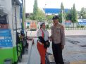 Polsek Asemrowo Laksanakan Patroli Pemantauan SPBU Margomulyo, Situasi Terpantau Aman Terkendali