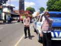 Polsek Krembangan Lakukan Pengaturan Lalu Lintas Siang, Anisipasi Kemacetan