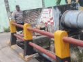 Polsek Krembangan Laksanakan Giat Pengecekan Debit Air di Pompa Air Solotigo, Waspada Adanya Potensi Banjir