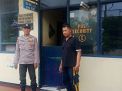 Polsek Asemrowo Laksanakan Patroli Pemantauan Pergudangan Injaplas, Sampaikan Himbauan Kamtibmas