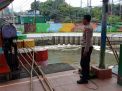 Polsek Asemrowo LAksanakan Pengecekan Ketinggian Debit Air Sungai dan Pompa Air, Waspada Potensi Banjir