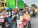 Polsek Krembangan Laksanakan Patroli Pengaturan Lalu Lintas Sore Antisipasi Kemacetan