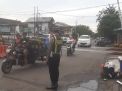 Patroli Lalu Lintas Dilaksanakan Polsek Asemrowo, Cegah Adanya Kemacetan