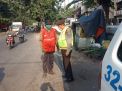 Polsek Pabean Cantikan Laksanakan Patroli di Jalan Stasiun Kota, Situasi Terpantau Aman Terkendali