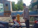 Polsek Krembangan Cek Debit Air Sungai Solotigo, Terpantau Dalam Batas Normal