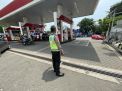 Polsek Pabean Cantikan Cek Situasi Keamanan SPBU, Terpantau Aman Terkendali