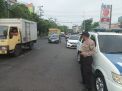 Polsek Pabean Cantikan Laksanakan Patroli Harkamtibmas di Jalanan, Waspada Kemacetan dan 3C