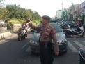 Personil Polsek Semampir Laksanakan Patroli Keamanan di Pintu Masuk Wisata Religi Ampel Antisipasi Kerawanan