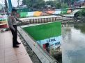 Polsek Aserowo Laksanakan Pemeriksaan Ketinggian Debit Air Sungai dan Pompa Air, Terpantau Dalam Batas Normal
