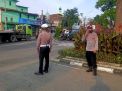 Polsek Krembangan Laksanakan Pengaturan Arus Lalu Lintas Sore, Waspada Terjadinya Kemacetan