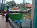 Polsek Asemrowo Laksanakan Patroli Pemantauan Debit Air Pompa Balong, Waspada Potensi Banjir