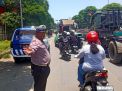 Polsek Krembangan Laksanakan Patroli Pengaturan Arus Lalu Lintas, Situasi Terpantau Aman Terkendali