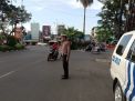 Polsek Krembangan Laksanakan Giat Pos Sore di Jalan Demak, Situasi Terpantau Lancar Terkendali