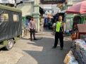 Polsek Semampir Laksanakan Patroli di Depan Pintu Masuk Ampel, Antisipasi Kerawanan