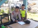 Polsek Asemrowo Laksanakan Patroli Pemantauan Objek Vital PLN, Sampaikan Himbauan Kerawanan