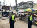 Patroli Polsek Semampir di Pintu Masuk Wisata Religi Ampel dalam Upaya Antisipasi 3C dan Kerawanan Lainnya