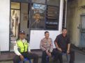 Personil Polsek Asemrowo Berikan Himbauan Kamtibmas Kepada Petugas Keamanan di Gudang Injaplas